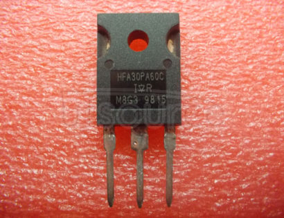 HFA30PA60C Diode Switching 600V 15A 3-Pin(3+Tab) TO-247AC