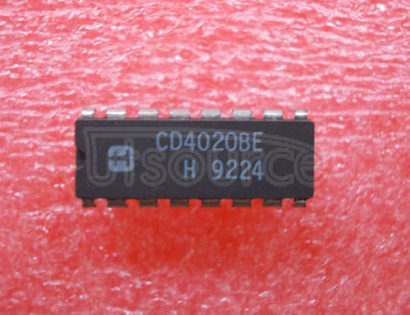 CD4020BE CMOS 14-Stage Ripple-Carry Binary Counter/Divider