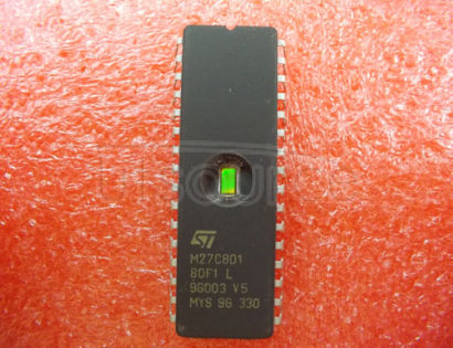 M27C801-80F1 8 Mbit 1Mb X 8 UV EPROM and OTP EPROM