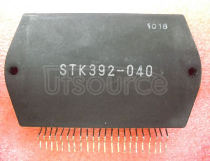 STK392-040 3-Channel Convergence Correction Circuit IC max = 7A3