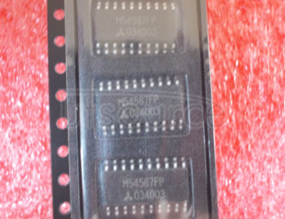 M54587FP 8-UNIT 500mA DARLINGTON TRANSISTOR ARRAY WITH CLAMP DIODE