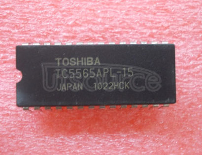 TC5565APL-15 IC 8K X 8 STANDARD SRAM, 150 ns, PDIP28, 0.600 INCH, PLASTIC, DIP-28, Static RAM