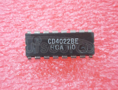 CD4022BE CMOS COUNTER/DIVIDERS
