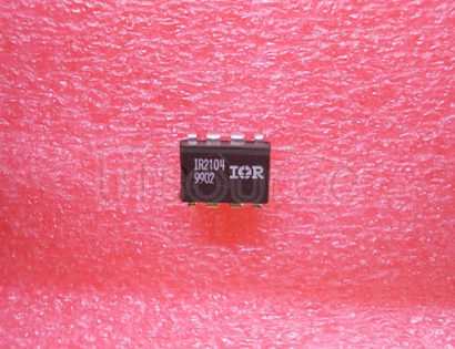 IR2104 EiceDRIVER? 600 V half-bridge Gate Driver IC with typical 0.21 A source and 0.36 A sink currents in 8 Lead PDIP package for IGBTs and MOSFETs. Also available in 8 Lead SOIC.