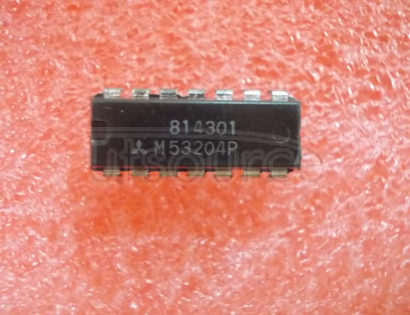 Circuit Intégré Mitsubishi M53204P - Boîtier DIP14, Neuf, Fabriqué Au Royaume-Uni