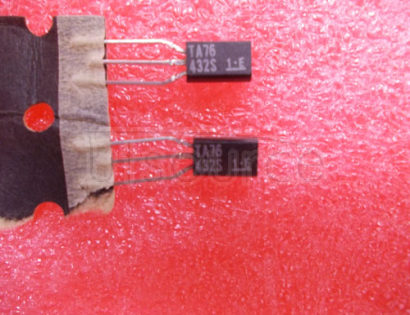 TA76432S IC 1-OUTPUT THREE TERM VOLTAGE REFERENCE, 1.26 V, PBCY3, 1.27 MM PITCH, PLASTIC, TO-92, SSIP-3, Voltage Reference