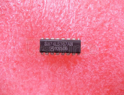 SN74LS367AN HEX BUS DROVERS WITH 3-STATE OUTPUTS