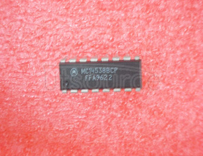 MC14538BCP Dual   Precision   Retiggerable/Resettable   Monostable   Multivibrator