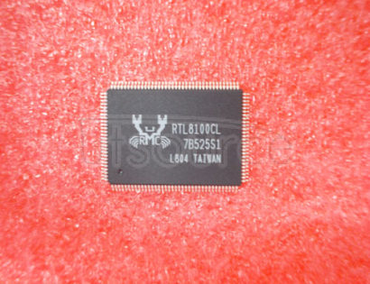 RTL8100CL LAN Controller, CMOS, PQFP128
