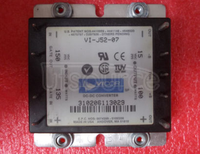VI-J52-07 DC-DC Converters 25 to 100 Watts VI-J52-07 DC-DC Converters 25 to 100 Watts