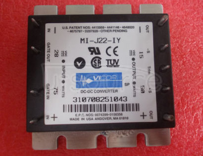 MI-J22-IY Military   DC-DC   Converters  10 to  50W