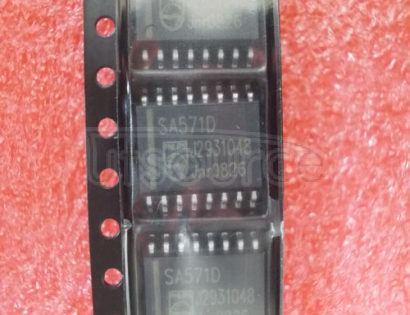 SA571D Compandor Dual Gain Controller; Package: SO-16 WB; No of Pins: 16; Container: Rail; Qty per Container: 47