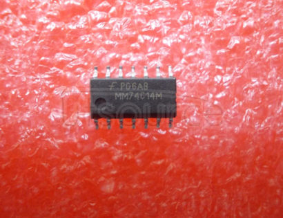 MM74C14M Hex Schmitt Trigger; Package: SOIC; No of Pins: 14; Container: Rail