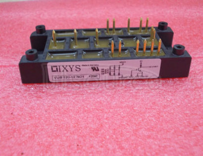VUB120-12NO1 Three Phase Rectifier Bridge with IGBT and Fast Recovery Diode for Braking System