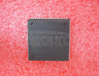 N80C188XL12 MICROPROCESSOR|16-BIT|CMOS|LDCC|68PIN|PLASTIC