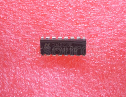CD4021BE CMOS 8-Stage Static Shift Registers