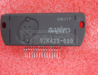 STK433-090 AF Power Amplifier 5W + 5W min, THD = 1.0%
