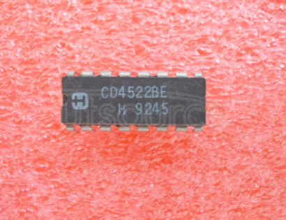 CD4522BE Synchronous Down Counter