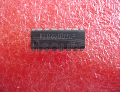 KID65003AP High Voltage High Current Darlington Transistor Array Comprised of Seven NPN Darlington Pairs、（NPN）