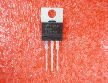 FQP27P06 QFET? P-Channel MOSFET, Fairchild Semiconductor
Fairchild Semiconductor’s new QFET? planar MOSFETs use advanced, proprietary technology to offer best-in-class operating performance for a wide range of applications, including power supplies, PFC (Power Factor Correction), DC-DC Converters, Plasma Display Panels (PDP), lighting ballasts, and motion control.
They offer reduced on-state loss by lowering on-resistance (RDS(on)), and reduced switching loss by lowering gate charge (Qg) and output capacitance (Coss). By using advanced QFET? process technology, Fairchild can offer an improved figure of merit (FOM) over competing planar MOSFET devices.