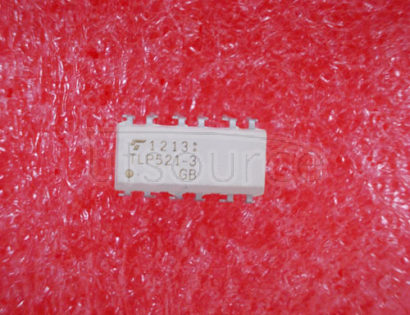 TLP521-3 Optocoupler - Transistor Output, 3 CHANNEL TRANSISTOR OUTPUT OPTOCOUPLER