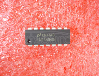 LMC6484IN CMOS Quad Rail-to-Rail Input and Output Operational Amplifier