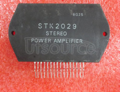 STK2029 OUTPUT STAGE OF AF POWER AMP