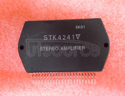 STK4241V AF  Power   Amplifier   (Split   Power   Supply)   (120W+120W   min,   THD  =  0.08%)