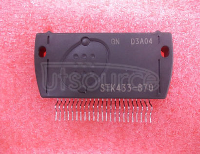 STK433-870 4channel   class-AB   Audio   Power  IC  40W  ×  4ch