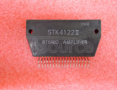 STK4122II AF Power Amplifier Split Power Supply 15W + 15W min, THD = 0.4%