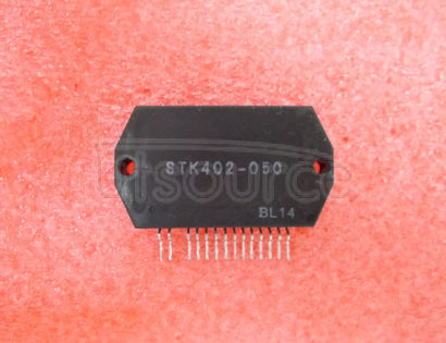 STK402-050 Two-Channel Class AB Audio Power Amplifier IC 20 W + 20 W
