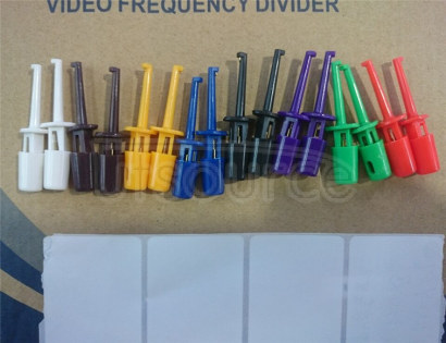 Small hook clasps copper type test instrument quick test crochet Spring plunger signal detection wire hook (heather) 8 PCS Model<br/> H - 001 metal material<br/> Copper insulation material<br/> What is the total length of ABS<br/> 41 mm rated voltage/current<br/> 30 vac - 60 VDC / 1 a connection<br/> welding
