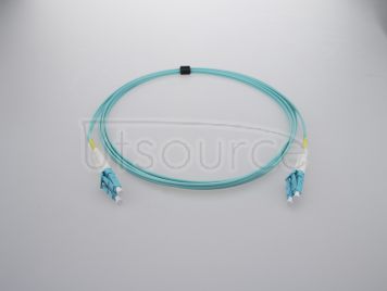 10m (33ft) LC UPC to LC UPC Duplex 2.0mm OFNP OM3 Multimode Fiber Optic Patch Cable