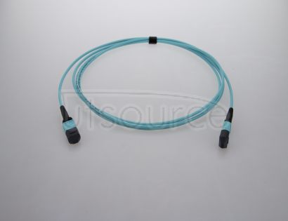 5m (16ft) MTP Male to MTP Male 24 Fibers OM3 50/125 Multimode Trunk Cable, Type A, Elite, LSZH, Aqua Key up to key down, 0.35dB IL, 3.0mm cable jacket, designed for high-density area. 5m (16ft) MTP Male to MTP Male 24 Fibers OM3 50/125 Multimode Trunk Cable, Type A, Elite, LSZH, Aqua Key up to key down, 0.35dB IL, 3.0mm cable jacket, designed for high-density area.