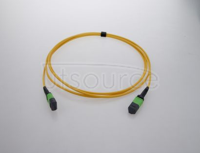 10m (33ft) MTP Female to Female 12 Fibers OS2 9/125 Single Mode Trunk Cable, Type A, Elite, Plenum (OFNP), Yellow Key up to key down, 0.35dB IL, 3.0mm cable jacket, the MTP trunk cable is designed for high-density cabling applications. 10m (33ft) MTP Female to Female 12 Fibers OS2 9/125 Single Mode Trunk Cable, Type A, Elite, Plenum (OFNP), Yellow Key up to key down, 0.35dB IL, 3.0mm cable jacket, the MTP trunk cable is designed for high-density cabling applications.