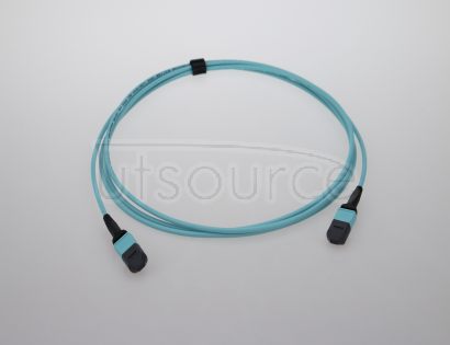 10m (33ft) MTP Female to Female 12 Fibers OM3 50/125 Multimode Trunk Cable, Type B, Elite, Plenum (OFNP), Aqua The MTP Trunk Cable is designed for 40G QSFP+ SR4, 40G QSFP+ CSR4 and 100G QSFP28 SR4 optics direct connection and high-density data center applications<br/> The US Conec MTP connectors are fully compliant with the MPO standards. 10m (33ft) MTP Female to Female 12 Fibers OM3 50/125 Multimode Trunk Cable, Type B, Elite, Plenum (OFNP), Aqua The MTP Trunk Cable is designed for 40G QSFP+ SR4, 40G QSFP+ CSR4 and 100G QSFP28 SR4 optics direct connection and high-density data center applications<br/> The US Conec MTP connectors are fully compliant with the MPO standards.