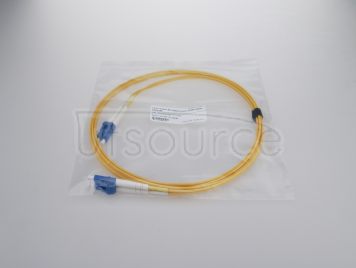 7m (23ft) LC UPC to SC UPC Simplex 2.0mm PVC(OFNR) 9/125 Single Mode Fiber Patch Cable
