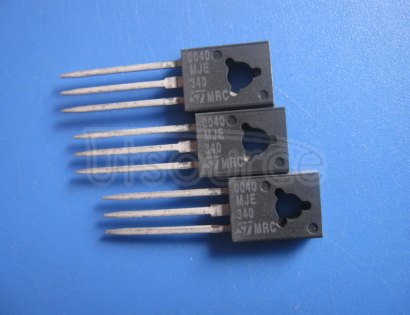 MJE340 High Voltage Transistors, STMicroelectronics