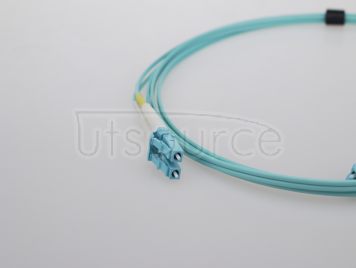 3m (10ft) LC UPC to ST UPC Duplex 2.0mm PVC(OFNR) OM3 Multimode Fiber Optic Patch Cable