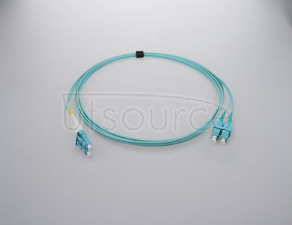 1m (3ft) LC UPC to SC UPC Duplex 2.0mm PVC(OFNR) OM3 Multimode Fiber Optic Patch Cable OM3 Laser Optimized fiber designed for 10GBase-SR, 10GBase-LRM, Faster Ethernet and 40/100Gb application 1m (3ft) LC UPC to SC UPC Duplex 2.0mm PVC(OFNR) OM3 Multimode Fiber Optic Patch Cable OM3 Laser Optimized fiber designed for 10GBase-SR, 10GBase-LRM, Faster Ethernet and 40/100Gb application
