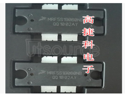 MRF5S19060NBR1 MRF5S19060NB 1930-1990 MHz, 12 W AVG., 28 V MRF5S19060NBR1 MRF5S19060NB 1930-1990 MHz, 12 W AVG., 28 V