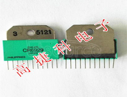 CR6929 Triple video driver hybrid amplifie Triple video driver hybrid amplifie CR6929 Triple video driver hybrid amplifie Triple video driver hybrid amplifie