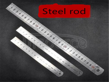 15 cm 20 cm30cm stainless steel straightedge measuring tool Upset ' A metal ruler Straight board feet (3 PCS)