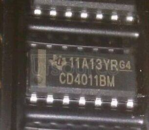 CD4011BM IC GATE NAND 4CH 2-INP 14-SOIC CD4011BM IC GATE NAND 4CH 2-INP 14-SOIC