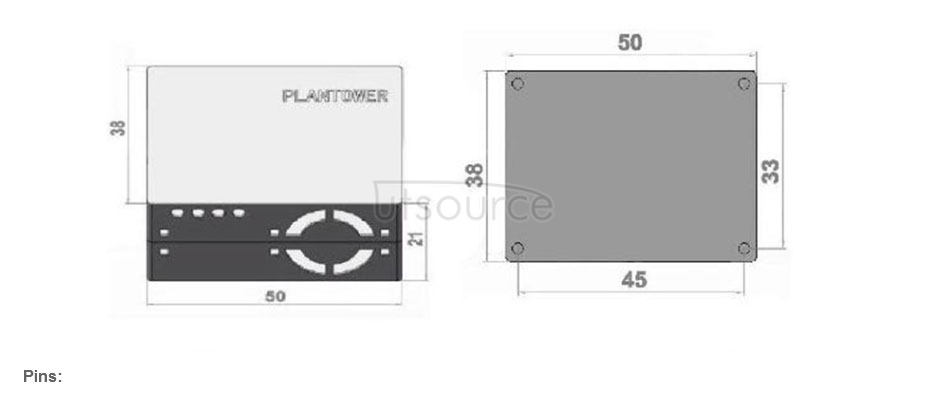 Plantpower PMS5003 High Precision PM2.5 Laser Sensor
