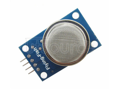 MQ-2 Smoke Sensor Module The MQ-2 Gas sensor can detect or measure gasses like LPG, Alcohol, Propane, Hydrogen, CO and even methane.