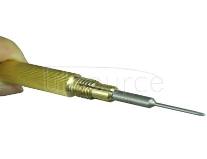 Hand twist copper screwdriver copper product refined copper products 800 copper rod Hand twist drill: 0.3 3.2 MM drill bit
Surface acidification anti-corrosion treatment

Main application: model making fine manual work All kinds of hand string of precision tools, with manual operation of drilling bull may be substituted Flexible and convenient.
