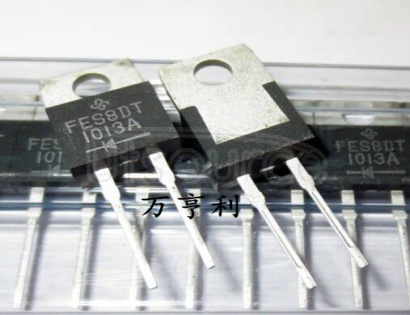FES8DT Rectifier Diode, 1 Phase, 1 Element, 8A, 200V V(RRM), Silicon, TO-220AC, PLASTIC, TO-220A, 2 PIN