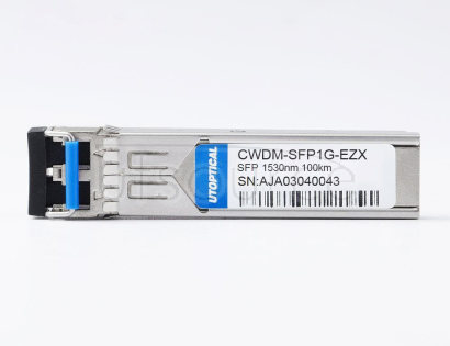 Huawei 0231A10-1530 Compatible CWDM-SFP1G-EZX 1530nm 100km DOM Transceiver Every transceiver is individually tested on a full range of Huawei equipment and passed the monitoring of Utoptical's intelligent quality control system.