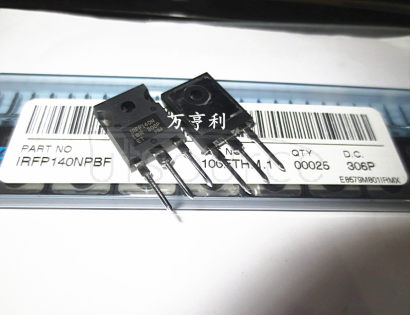 IRFP140NPBF Trans MOSFET N-CH 100V 33A 3-Pin(3+Tab) TO-247AC Tube